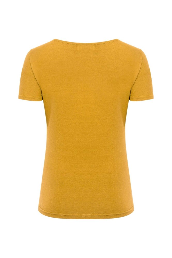 LÉA z krótkimi rękawami Bright Gold tył.jpg