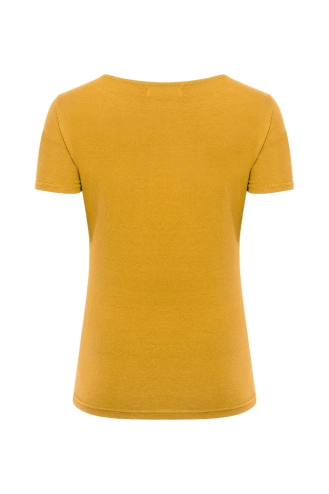LÉA z krótkimi rękawami Bright Gold tył.jpg