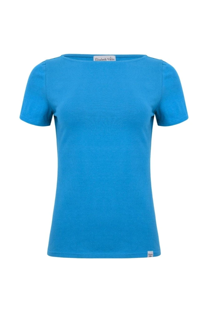 LÉA z krótkimi rękawami Swedish Blue przód.jpg