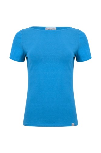 LÉA z krótkimi rękawami Swedish Blue przód.jpg