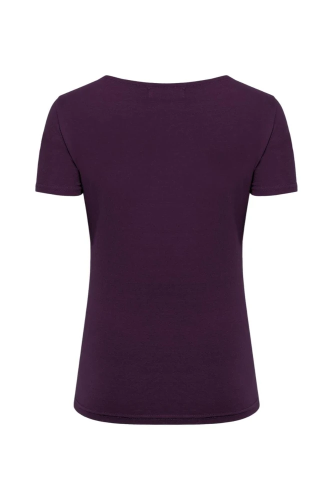 LÉA z krótkimi rękawami Plum Purple tył.jpg
