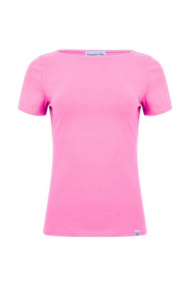 LÉA z krótkimi rękawami Aurora Pink przód.jpg