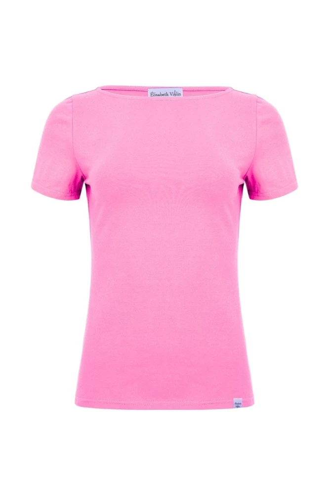 LÉA z krótkimi rękawami Aurora Pink przód.jpg