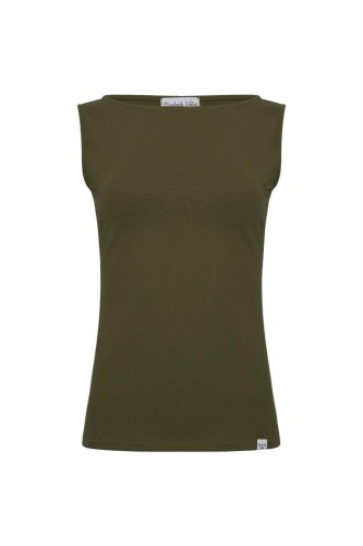 LÉA bez rękawków Olive Night przód.jpg