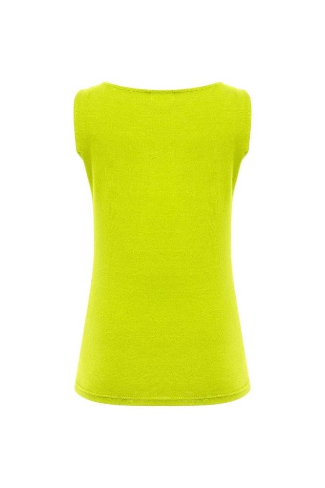 LÉA bez rękawków Bright Chartreuse tył.jpg