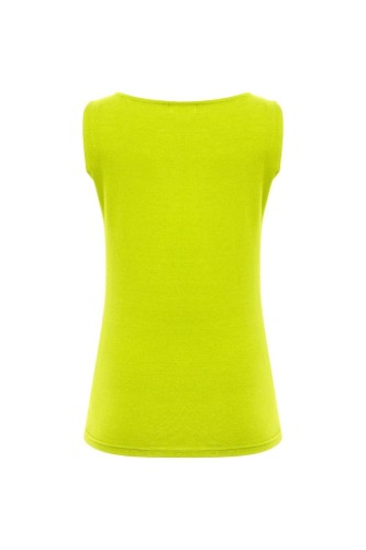 LÉA bez rękawków Bright Chartreuse tył.jpg