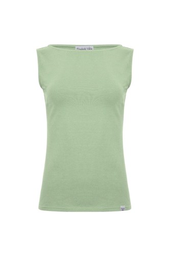 LÉA bez rękawków Iceberg Green przód.jpg