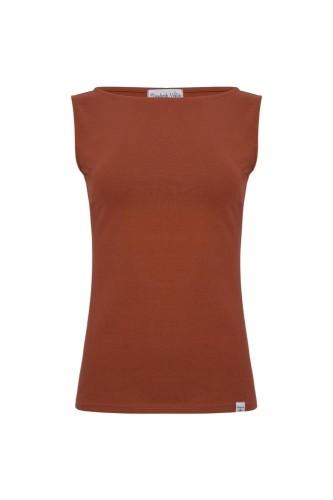 LÉA bez rękawków Burnt Henna przód.jpg