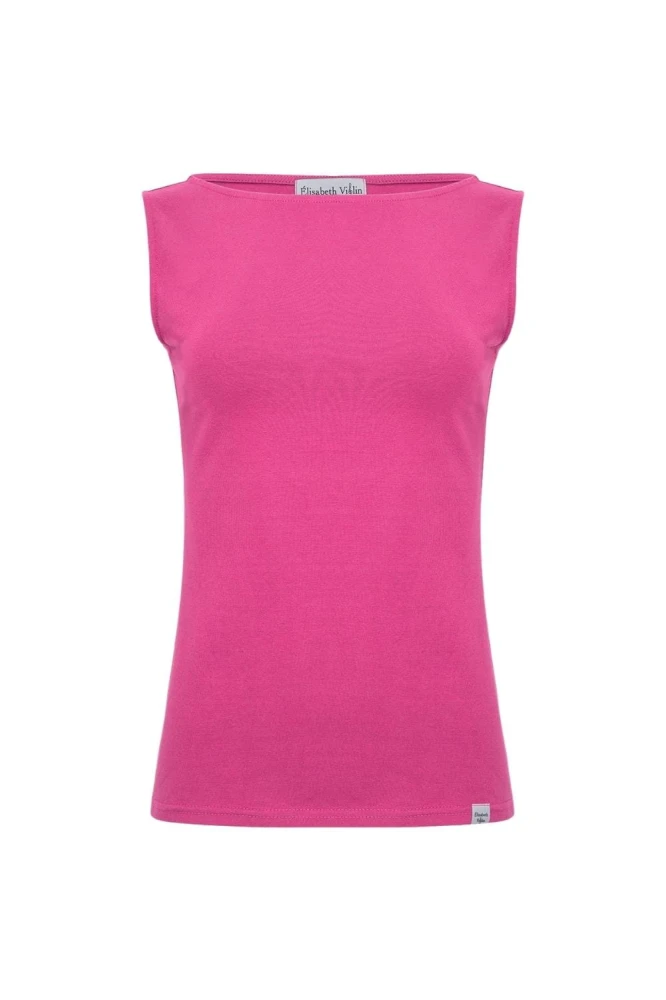 LÉA bez rękawków Fuchsia Rose przód.jpg
