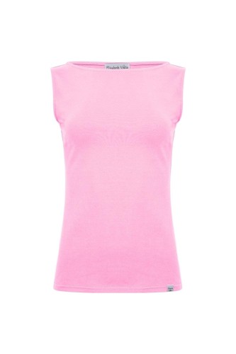 LÉA bez rękawków Sea Pink przód.jpg