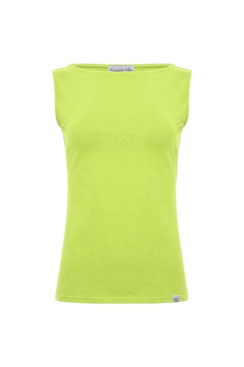 LÉA bez rękawków Green Glow przód.jpg