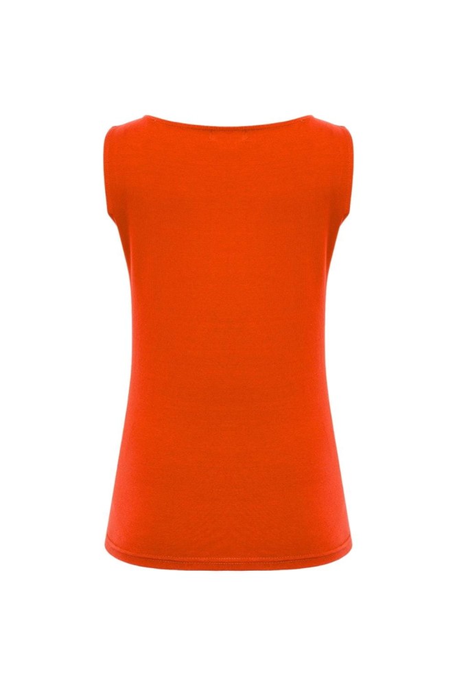 LÉA bez rękawków Mandarin Red tył.jpg