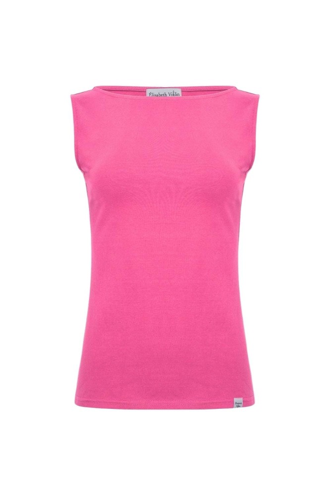 LÉA bez rękawków Shocking Pink przód.jpg