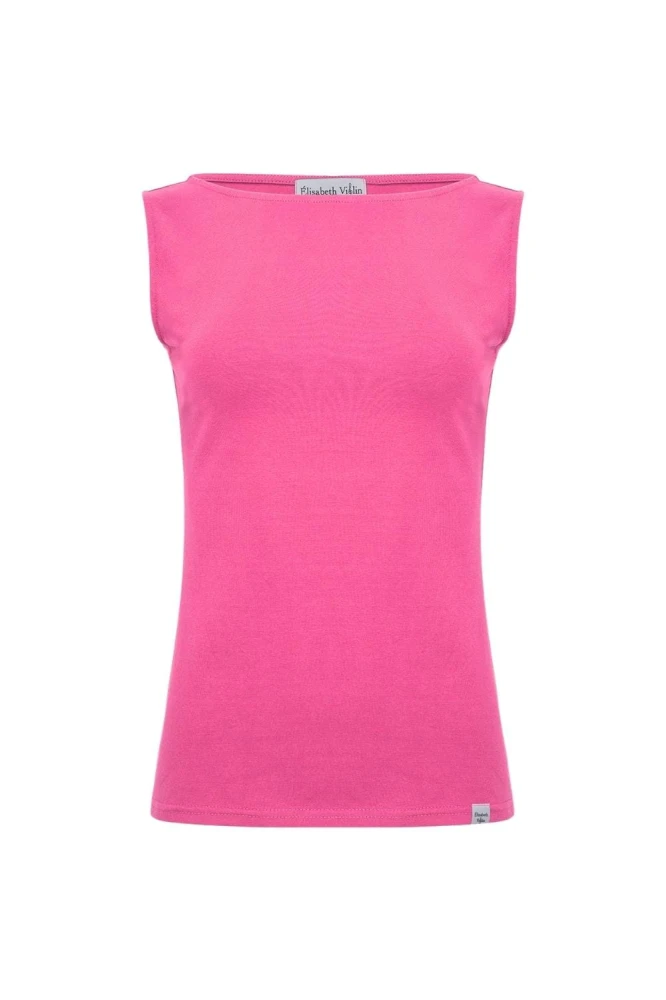 LÉA bez rękawków Shocking Pink przód.jpg