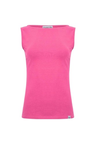 LÉA bez rękawków Shocking Pink przód.jpg