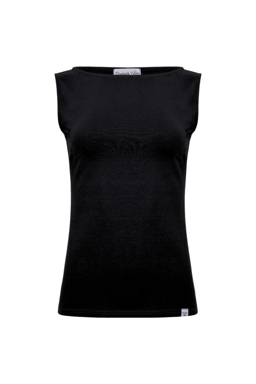 LÉA bez rękawków Black przód.jpg