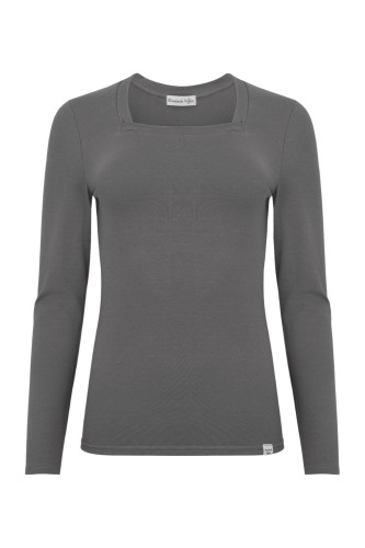 ERICA z długimi rękawami Charcoal Gray przód.jpg