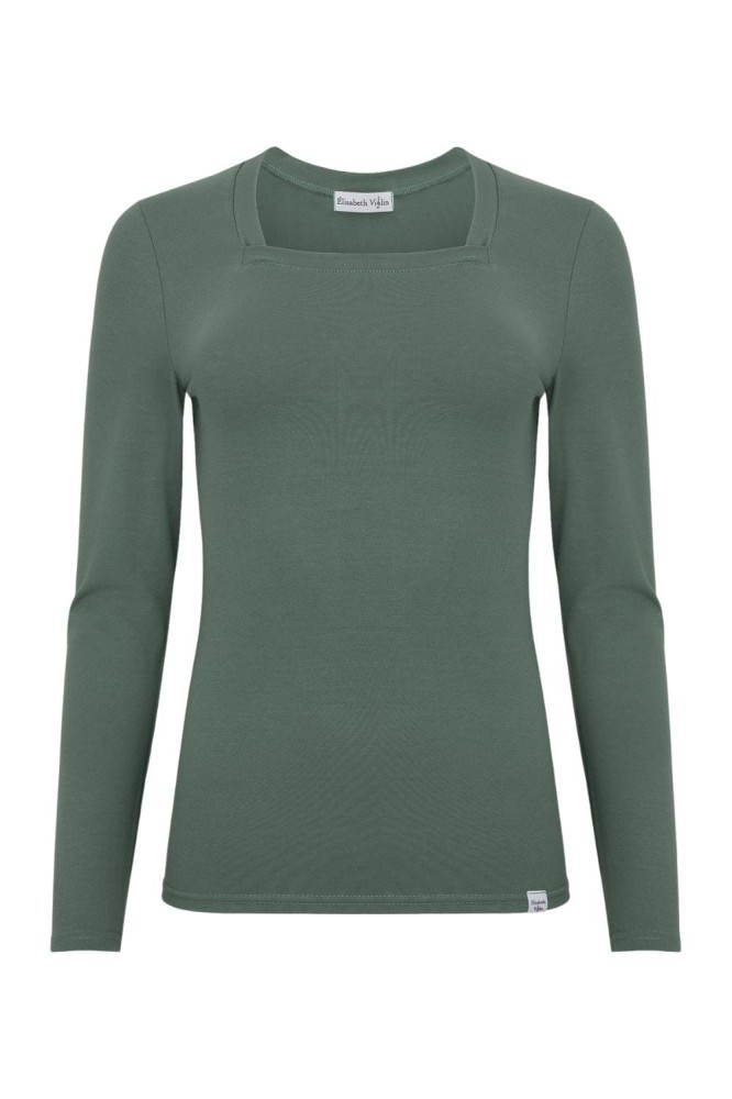 ERICA z długimi rękawami Balsam Green przód.jpg