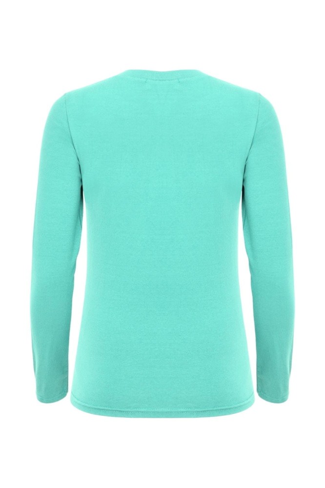 ERICA z długimi rękawami Blue Turquoise tył.jpg