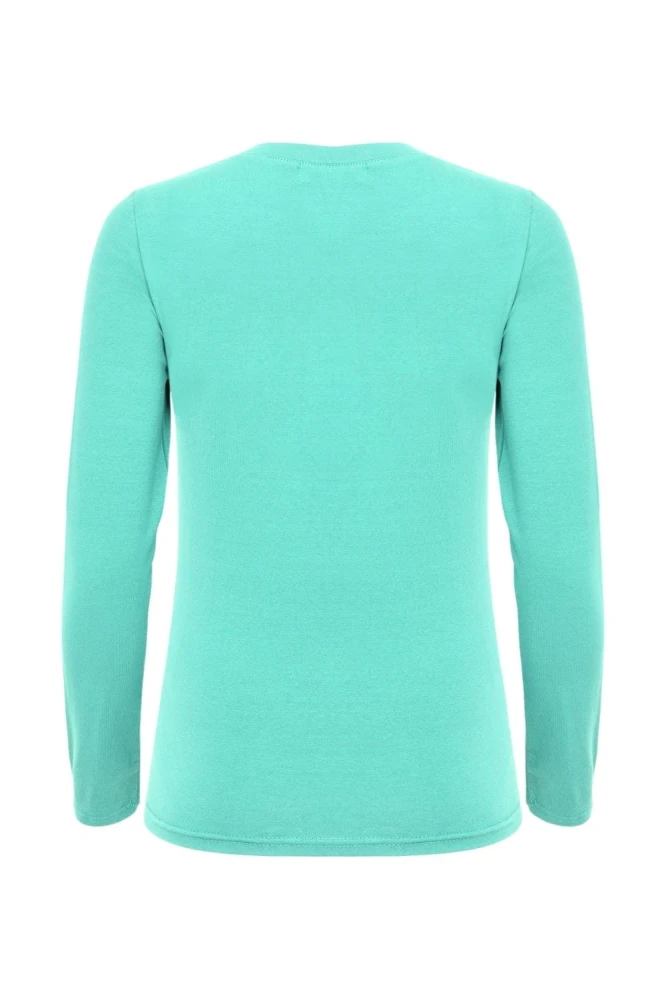 ERICA z długimi rękawami Blue Turquoise tył.jpg