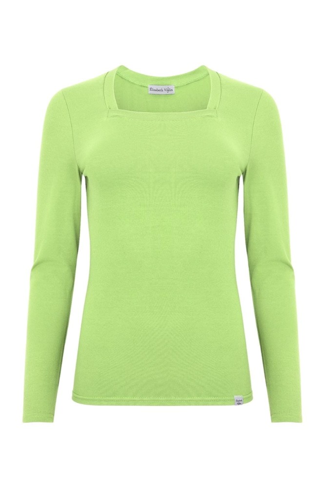 ERICA z długimi rękawami Sap Green przód.jpg