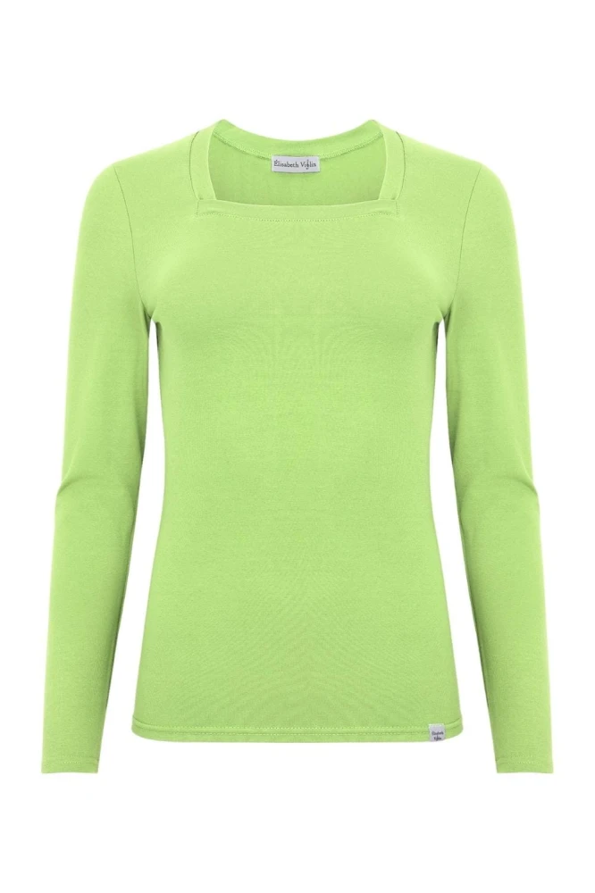 ERICA z długimi rękawami Sap Green przód.jpg