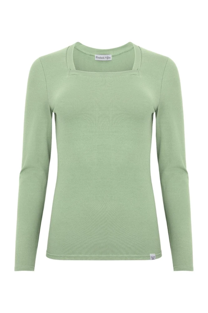ERICA z długimi rękawami Iceberg Green przód.jpg