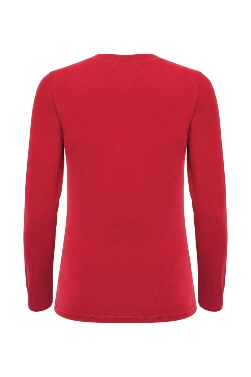 ERICA z długimi rękawami Jalapeño Red tył.jpg