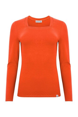 ERICA z długimi rękawami Flame Scarlet przód.jpg