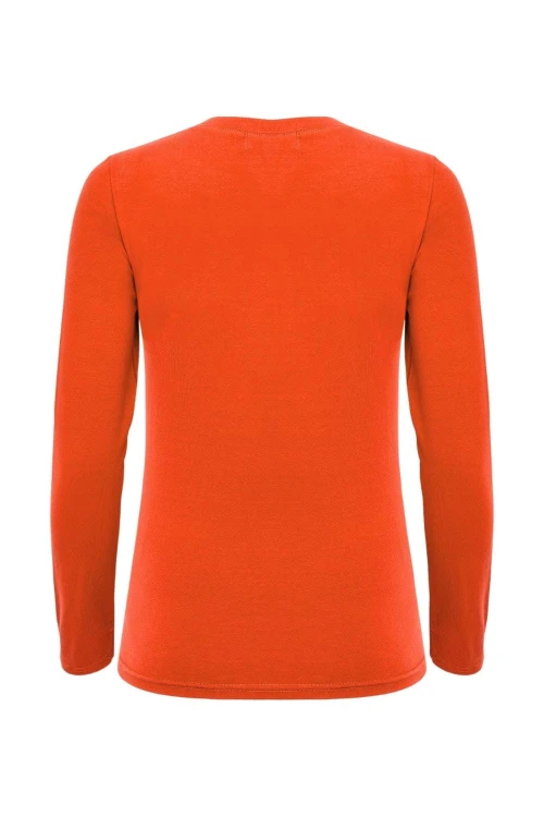 ERICA z długimi rękawami Flame Scarlet tył.jpg