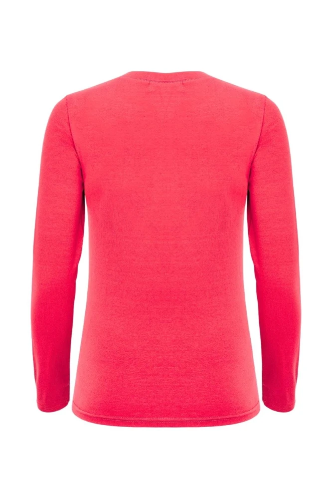 ERICA z długimi rękawami Rouge Red tył.jpg