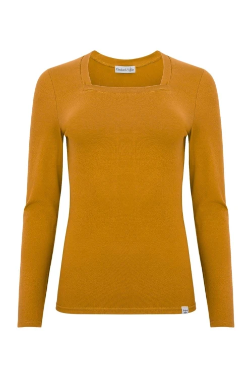 ERICA z długimi rękawami Sudan Brown przód.jpg