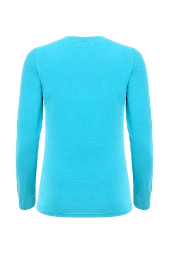 ERICA z długimi rękawami Cyan Blue tył.jpg