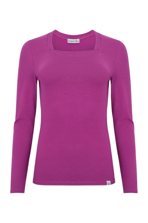 ERICA z długimi rękawami Festival Fuchsia przód.jpg