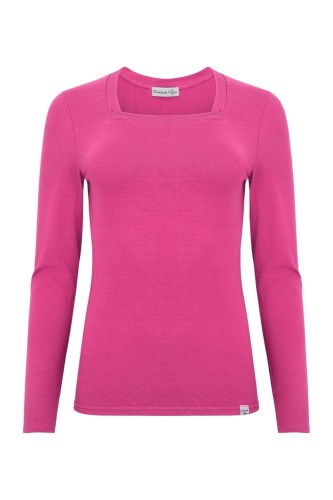 ERICA z długimi rękawami Fuchsia Rose przód.jpg