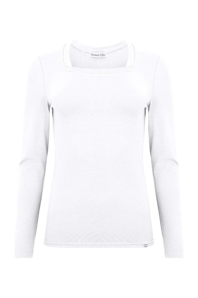 ERICA z długimi rękawami Brilliant White przód.jpg