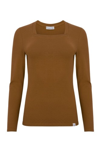 ERICA z długimi rękawami Toffee przód.jpg