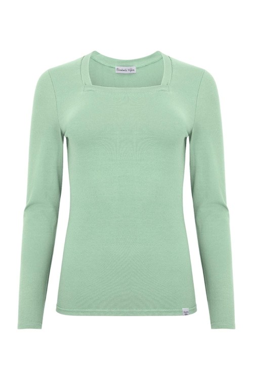 ERICA z długimi rękawami Grayed Jade przód.jpg