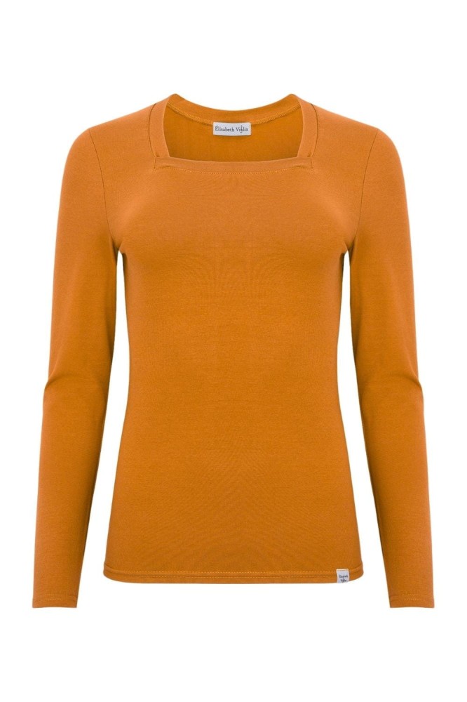 ERICA z długimi rękawami Golden Ochre przód.jpg