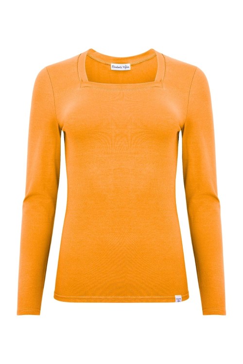 ERICA z długimi rękawami Blazing Orange przód.jpg