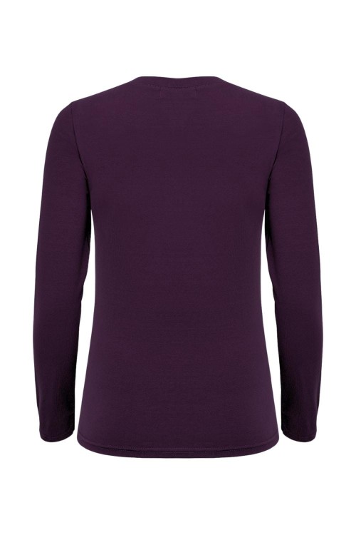 ERICA z długimi rękawami Plum Purple tył.jpg
