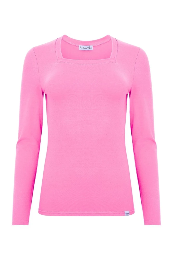 ERICA z długimi rękawami Aurora Pink przód.jpg