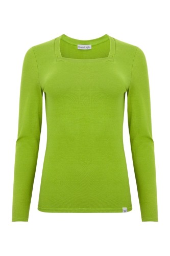 ERICA z długimi rękawami Greenery przód.jpg