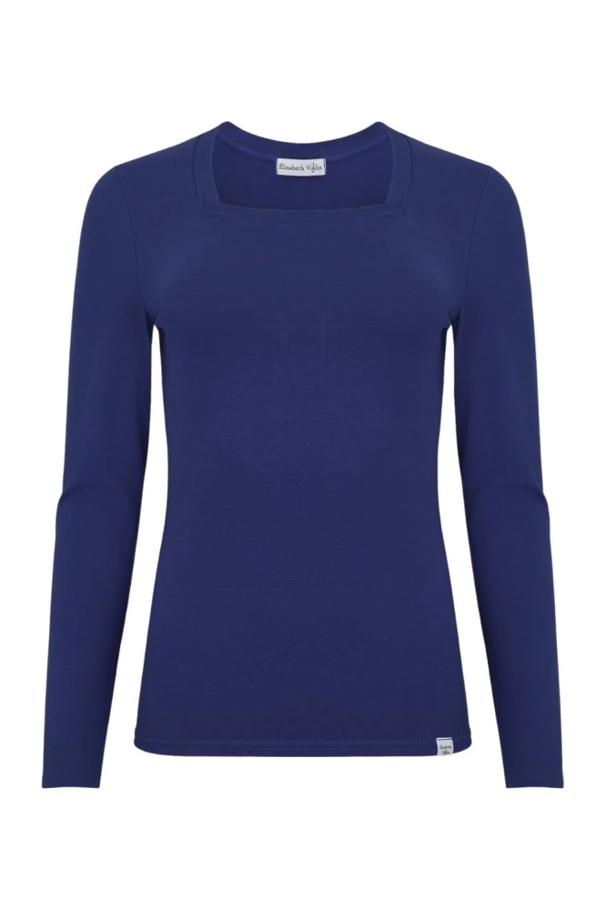 ERICA z długimi rękawami Sodalite Blue przód.jpg