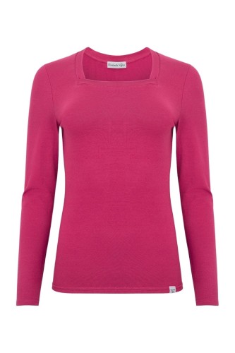 ERICA z długimi rękawami Pink Peacock przód.jpg