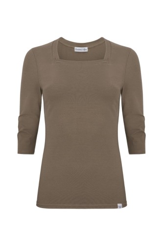 ERICA z rękawami 3:4 Timber Wolf przód.jpg