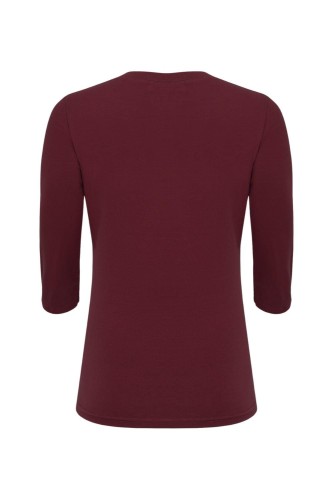 ERICA z rękawami 3:4 Windsor Wine tył.jpg