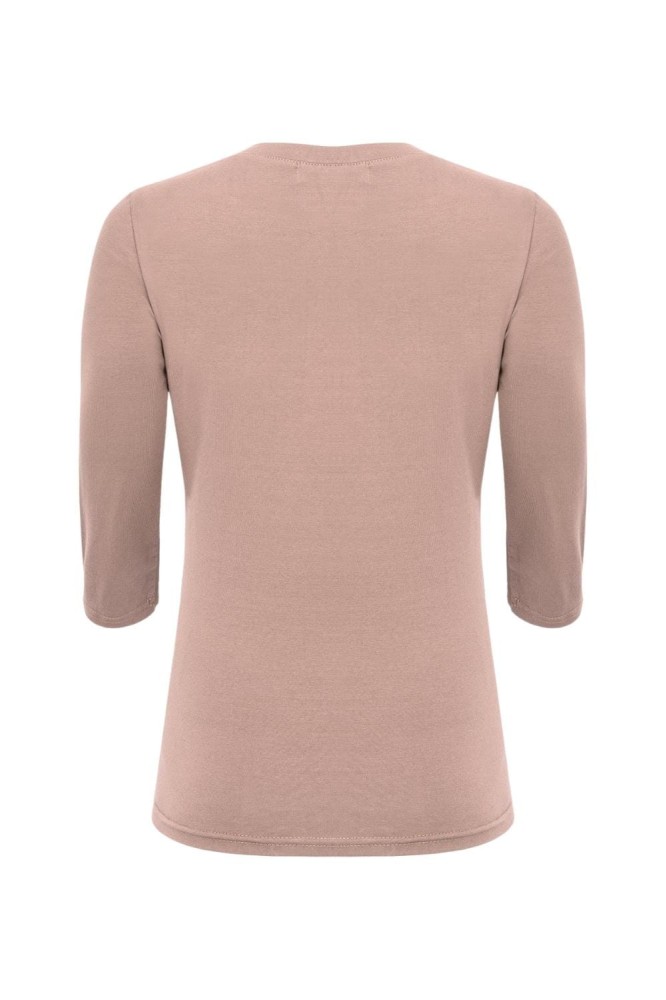 ERICA z rękawami 3:4 Warm Taupe tył.jpg