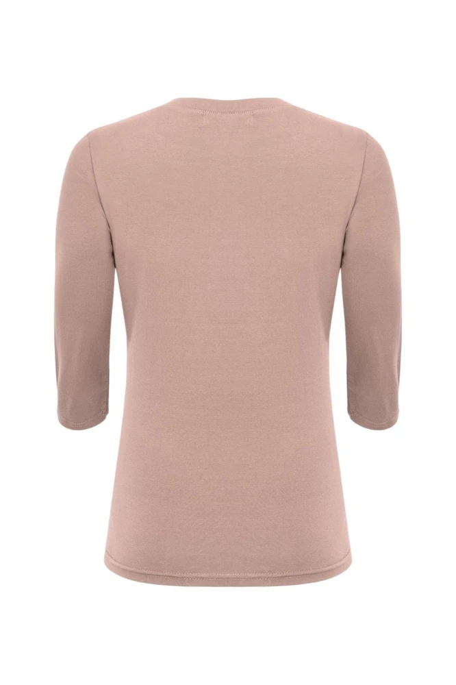 ERICA z rękawami 3:4 Warm Taupe tył.jpg