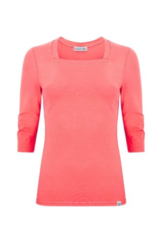 ERICA z rękawami 3:4 Tea Rose przód.jpg